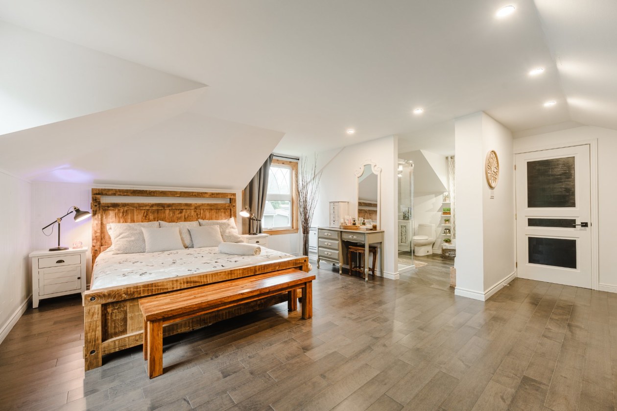 Chambre à coucher principale — 211, Rue St-Georges, Ange-Gardien, J0E1E0, Ange-Gardien