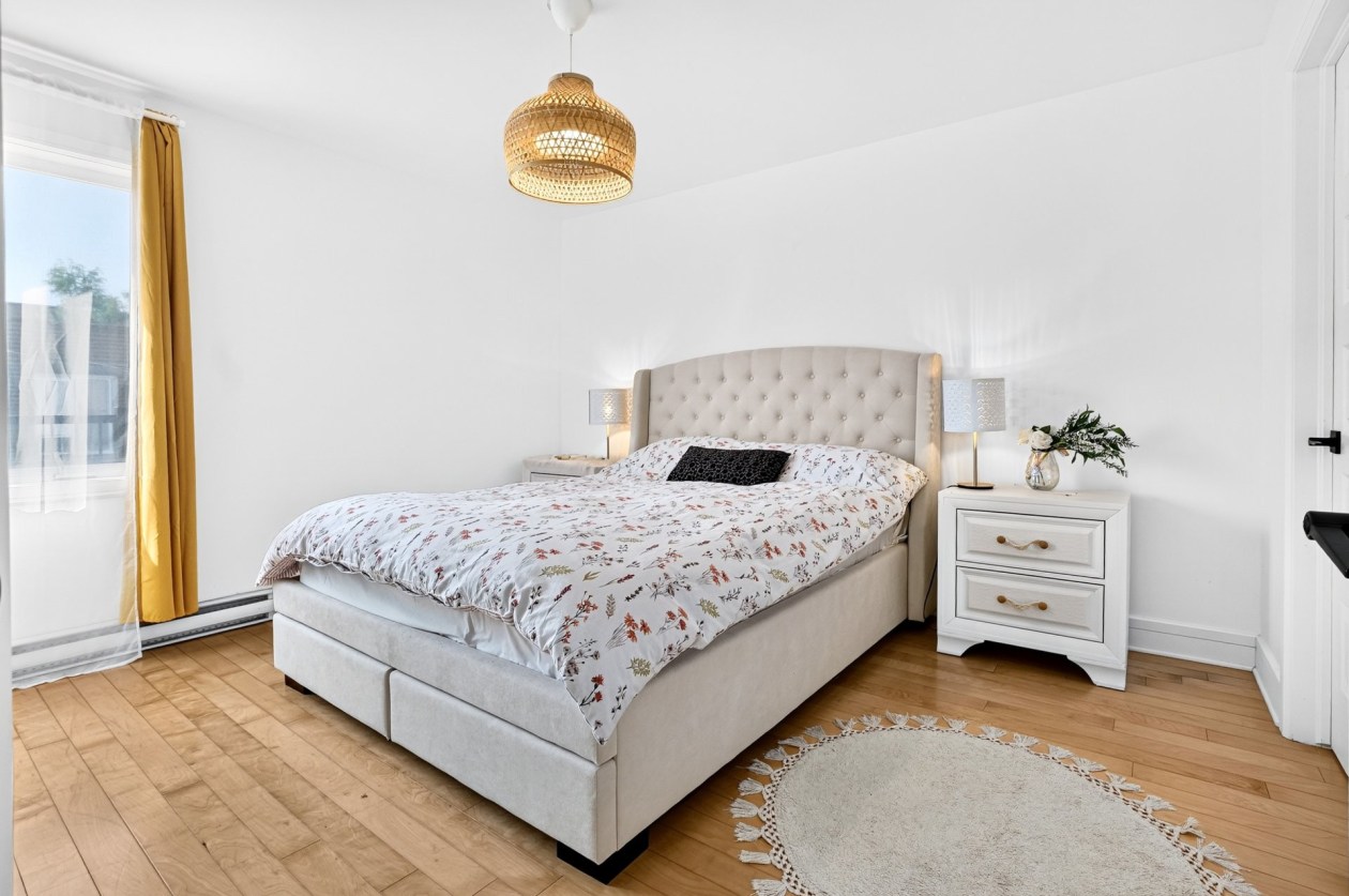 Chambre à coucher principale — 2534, Av. Bilaudeau, Montréal (Mercier/Hochelaga-Maisonneuve), H1K4A8, Montréal (Mercier/Hochelaga-Maisonneuve)