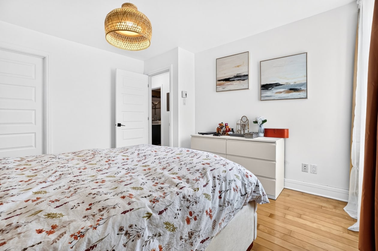 Chambre à coucher principale — 2534, Av. Bilaudeau, Montréal (Mercier/Hochelaga-Maisonneuve), H1K4A8, Montréal (Mercier/Hochelaga-Maisonneuve)