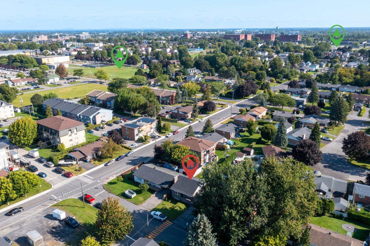 Photo aérienne — 339 Rue Jeanne-Mance, Salaberry-de-Valleyfield