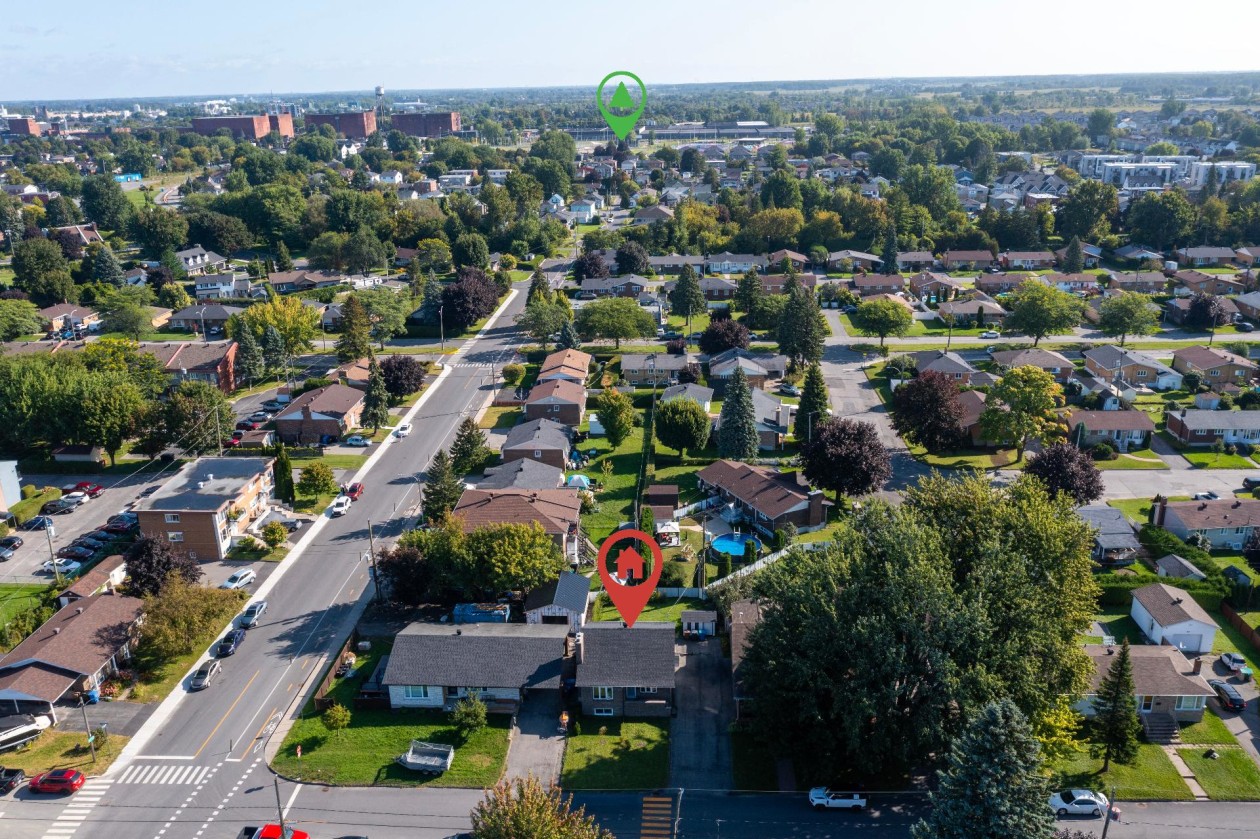 Photo aérienne — 339 Rue Jeanne-Mance, Salaberry-de-Valleyfield