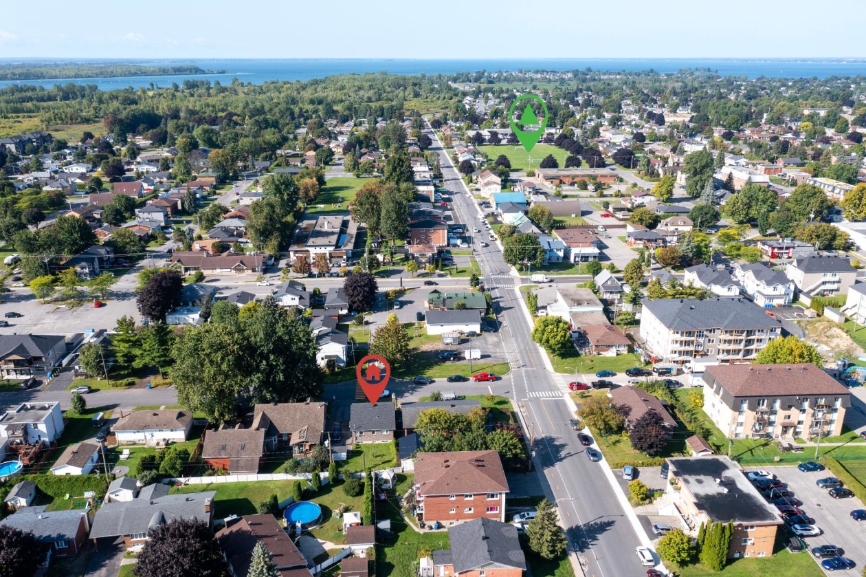 Photo aérienne — 339 Rue Jeanne-Mance, Salaberry-de-Valleyfield