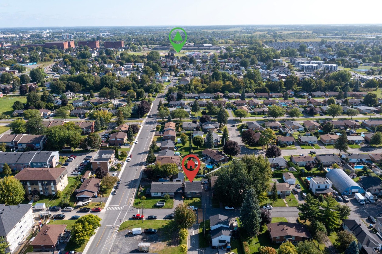 Photo aérienne — 339 Rue Jeanne-Mance, Salaberry-de-Valleyfield