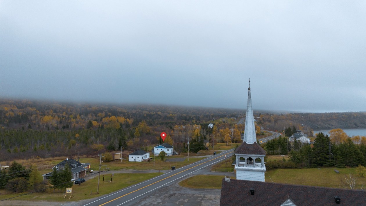Photo aérienne — 1839 Boul. de Forillon, Gaspé