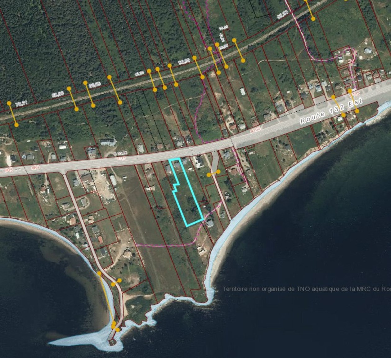 Plan — 132 Route 132 E., Port-Daniel/Gascons