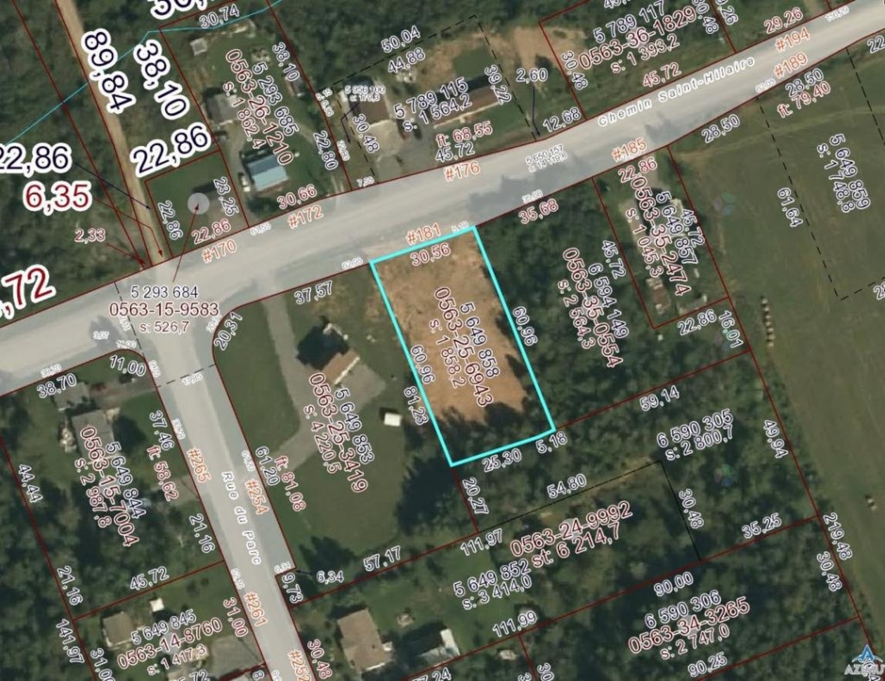Plan — 181 Ch. St-Hilaire, Grande-Rivière
