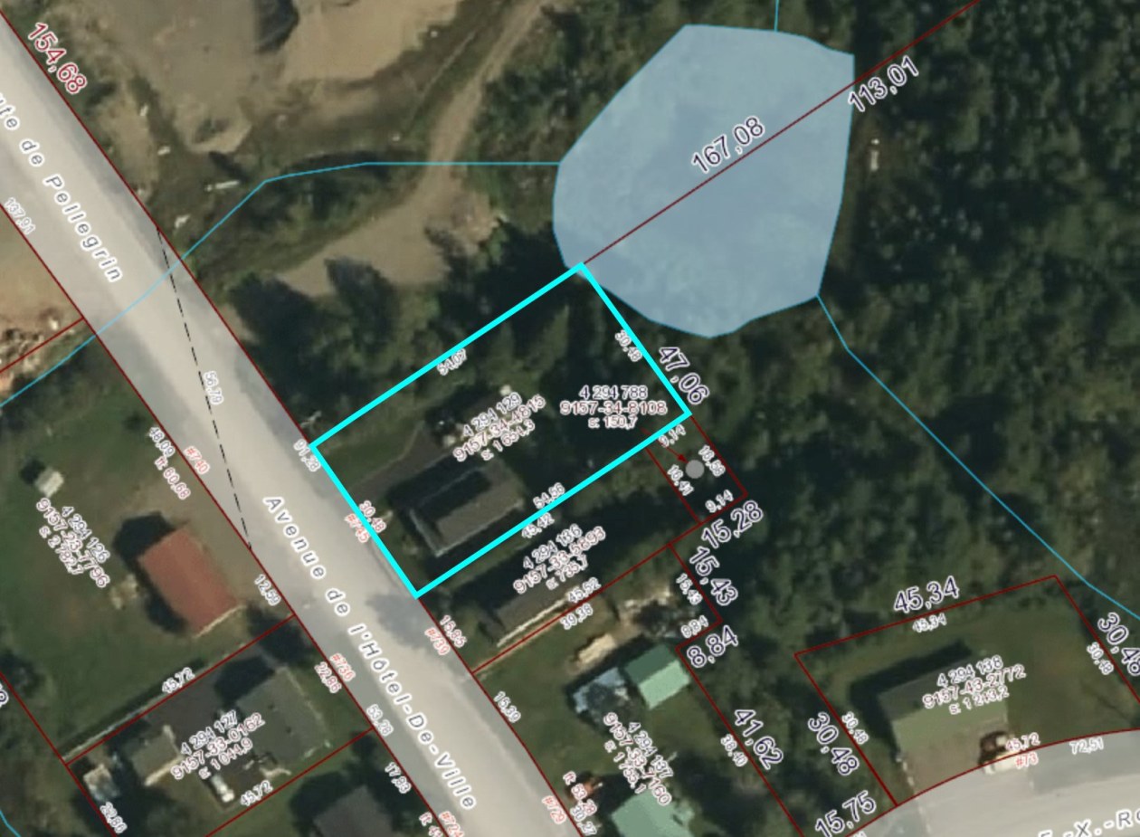 Plan — 745 Av. de l'Hôtel-de-Ville, Chandler
