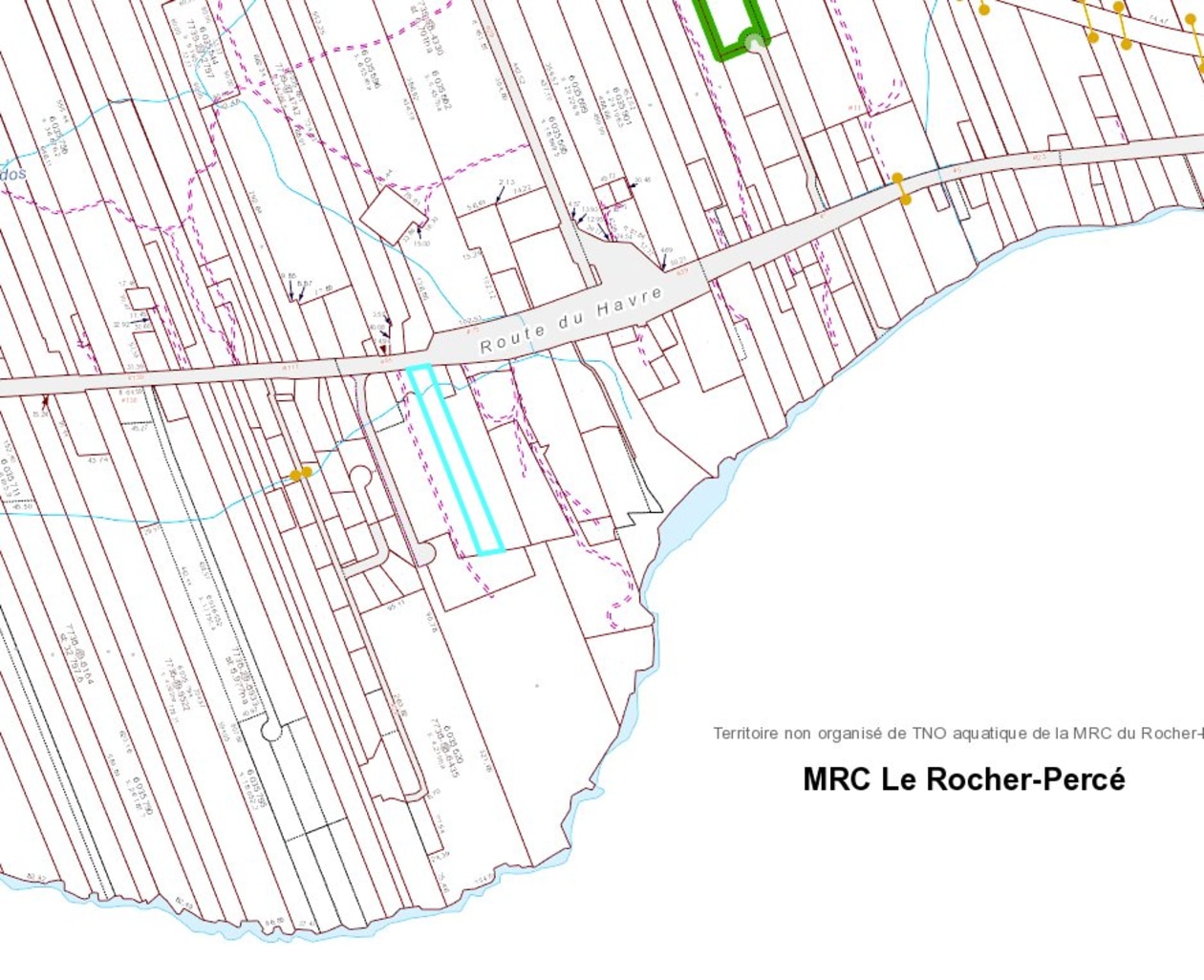 Plan — 88 Route 132 O., Port-Daniel/Gascons