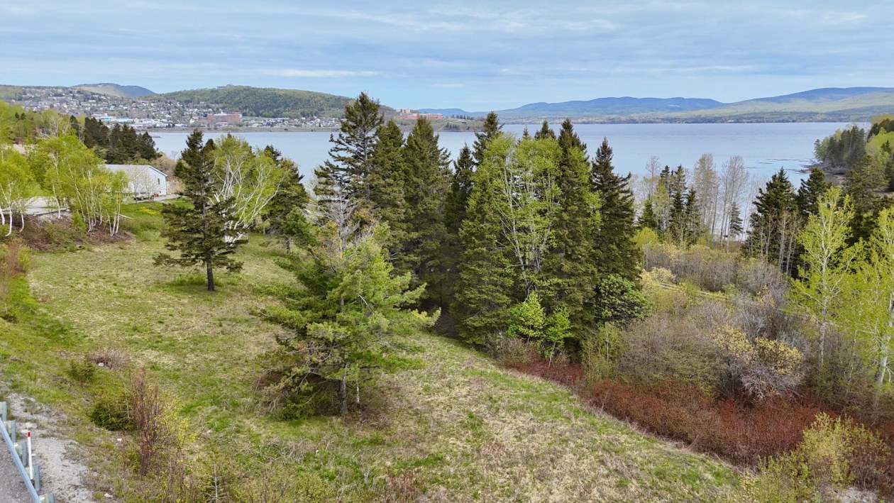 Photo aérienne — Mtée de Sandy-Beach, Gaspé
