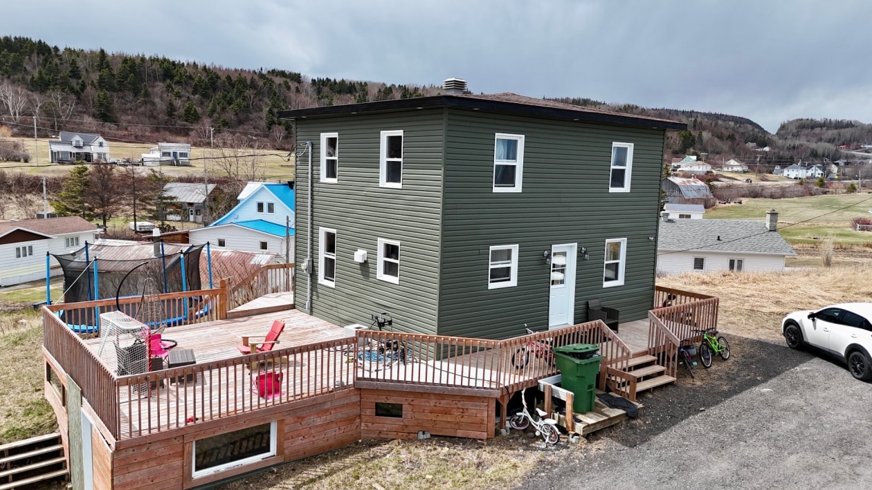Photo aérienne — 17 Rue Fabien-Côté, Gaspé