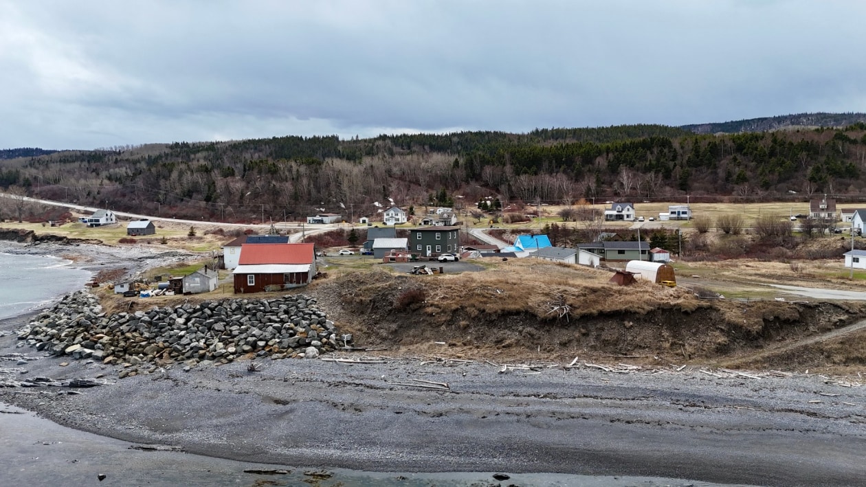 Photo aérienne — 17 Rue Fabien-Côté, Gaspé