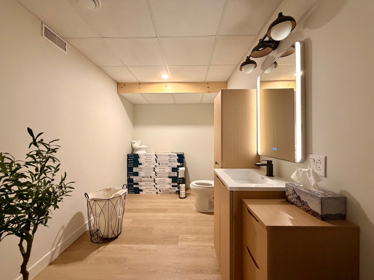 Salle de bains — 6 Rue du Quai, Grande-Vallée