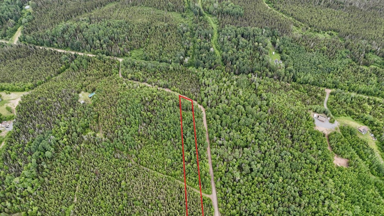 Photo aérienne — Ch. du Père-Watier, Gaspé