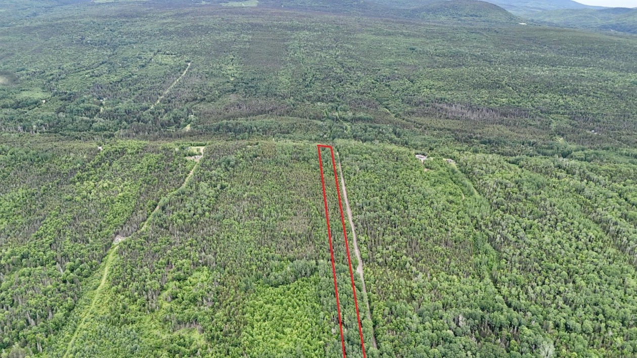 Photo aérienne — Ch. du Père-Watier, Gaspé