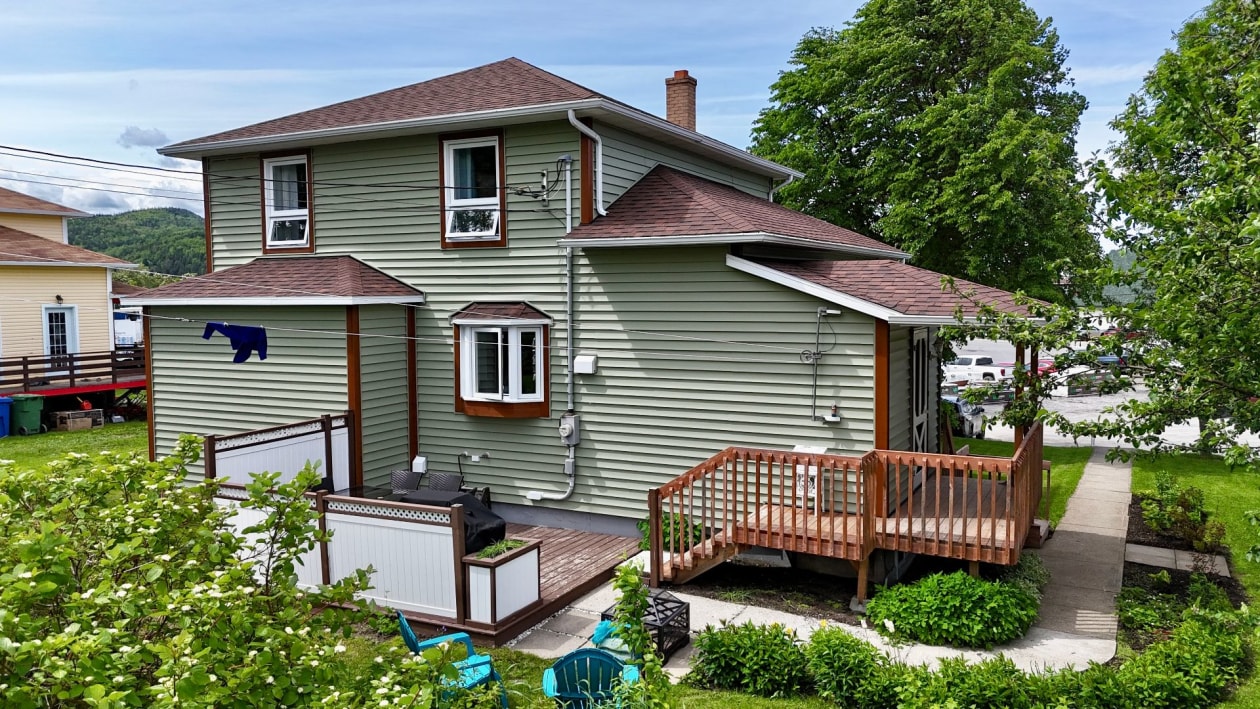 Face arrière — 7 Rue Dumaresq, Gaspé