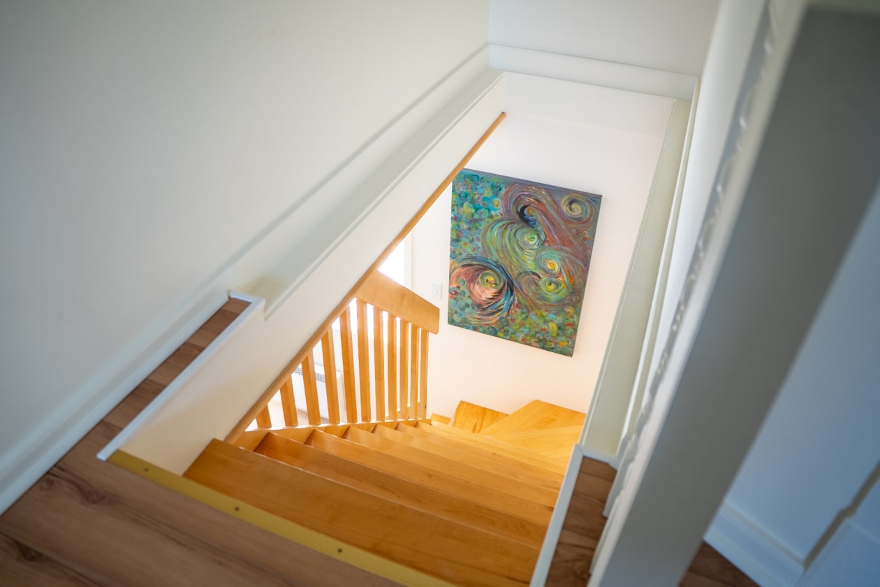 Escalier — 12 Ch. de l'Église, Gaspé