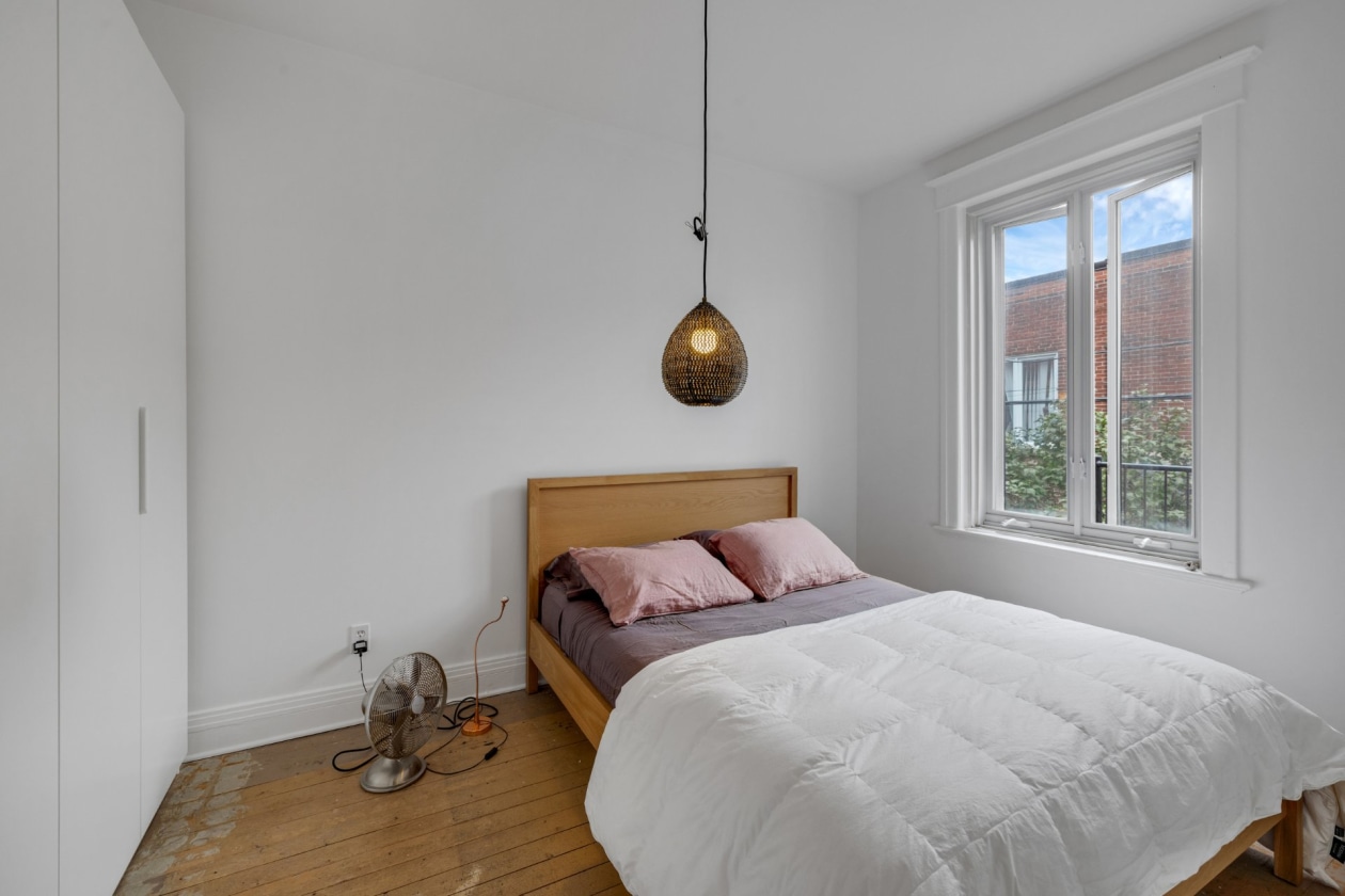 Chambre à coucher principale — 8256 - 8258 Rue St-Dominique, Montréal