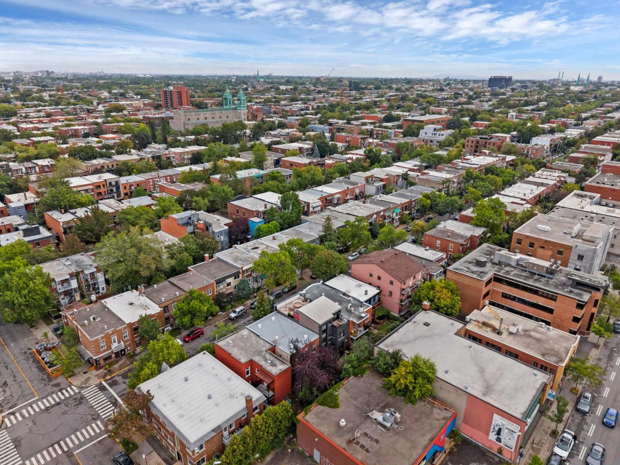 Vue d'ensemble — 8256 - 8258 Rue St-Dominique, Montréal