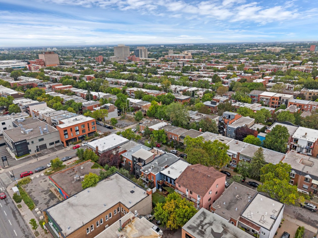 Vue d'ensemble — 8256 - 8258 Rue St-Dominique, Montréal