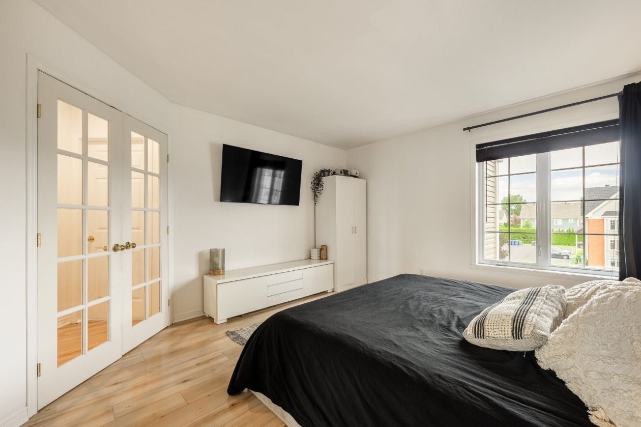 Chambre à coucher principale — 780, Cours de la Raffinerie, Mont-Saint-Hilaire, J3H0C7, Mont-Saint-Hilaire