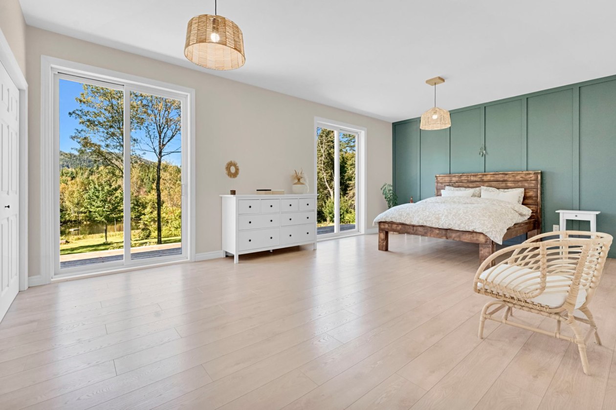 Chambre à coucher principale — 827 Av. Ste-Brigitte, Sainte-Brigitte-de-Laval