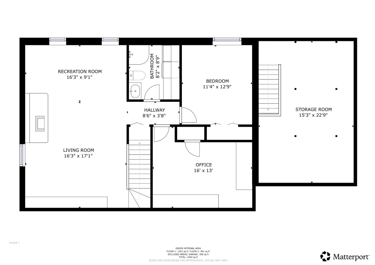 Plan — 3647 Rue Ste-Catherine, Saguenay