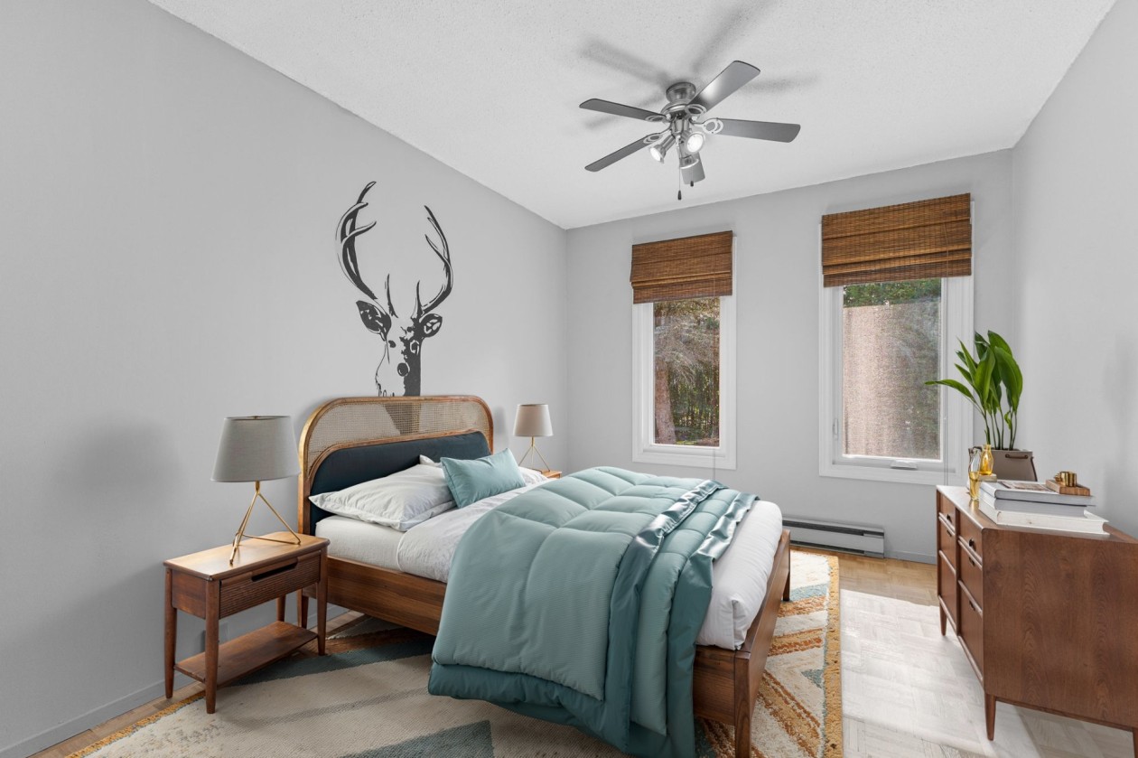 Chambre à coucher — 16 Rue Beaudoin, La Pêche