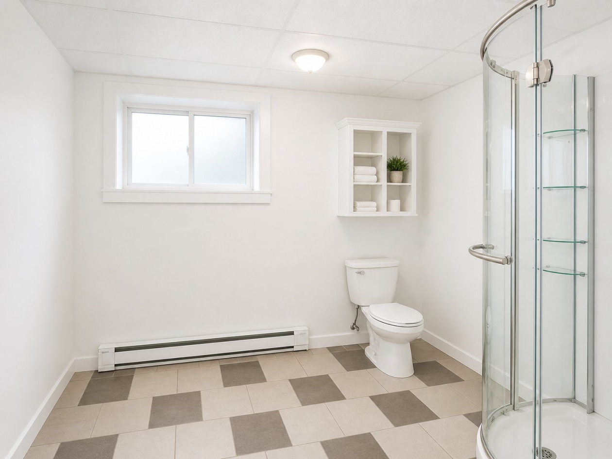 Salle de bains — 685 Ch. du 6e-Rang, Val-des-Monts