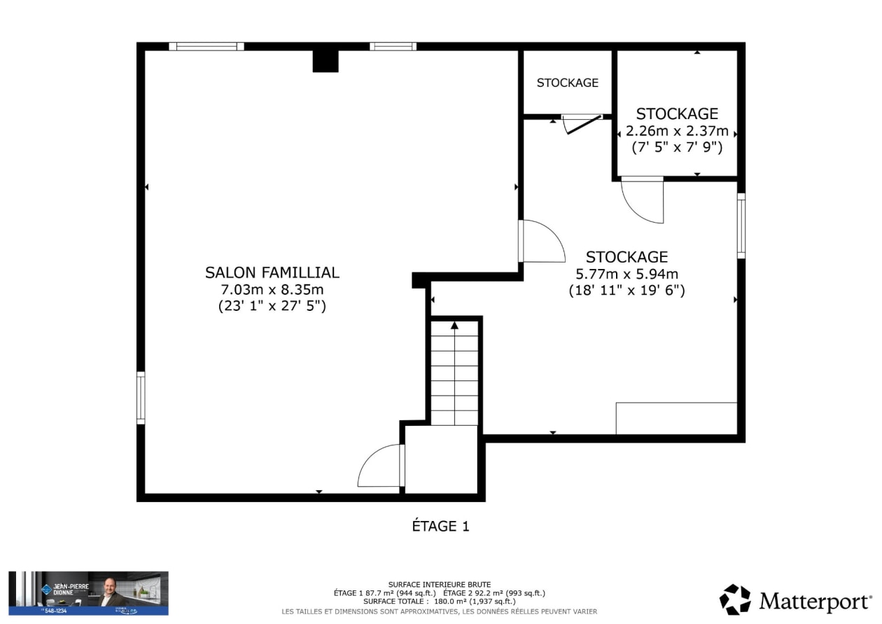 Plan — 3791 Rue de la Sarthe, Saguenay