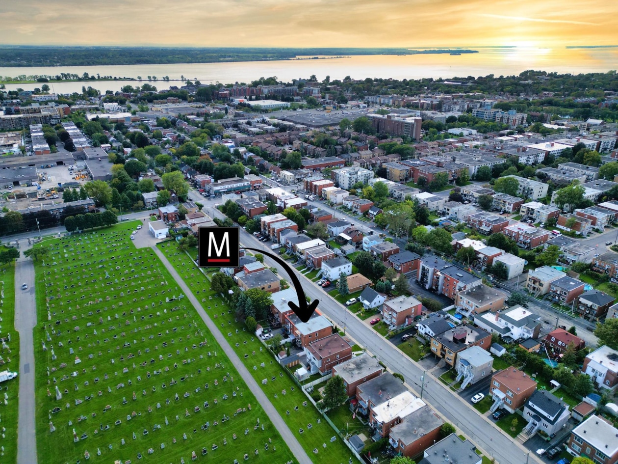 Photo aérienne — 760 - 762 24e Avenue, Montréal