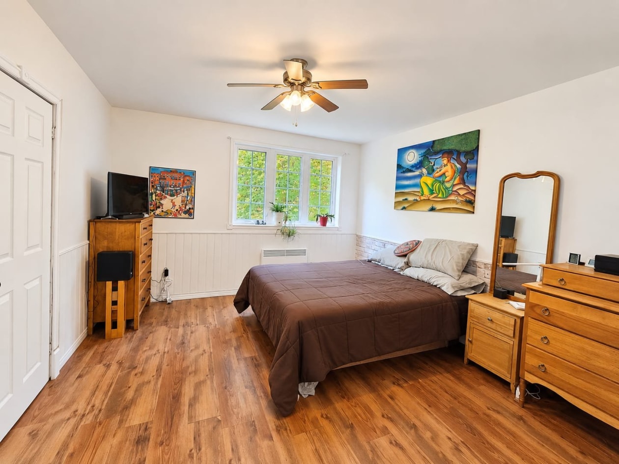 Chambre à coucher principale — 154, Rue de la Montagne, Hébertville, G8N1M3, Hébertville