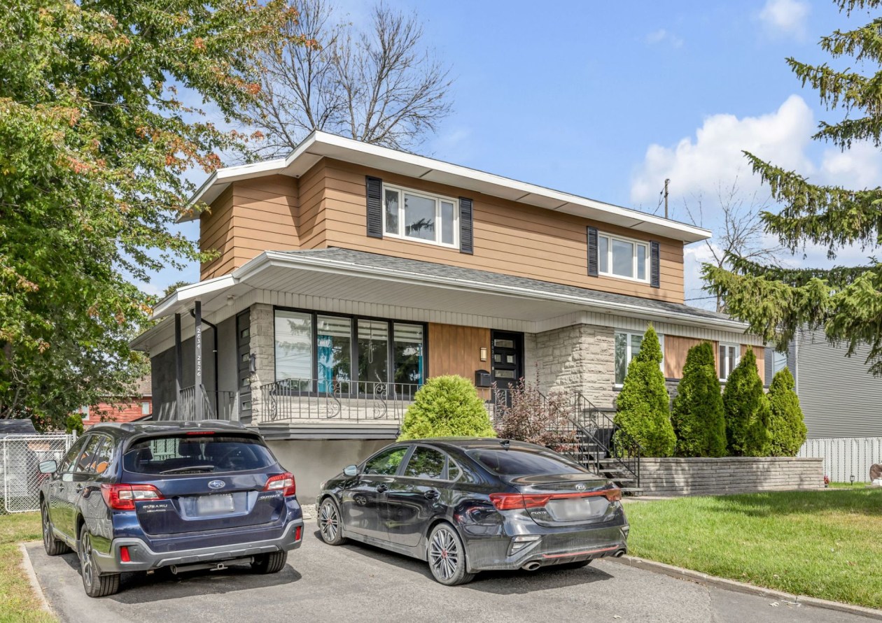 Façade — 2826 - 2834 Boul. Père-Lelièvre, Québec