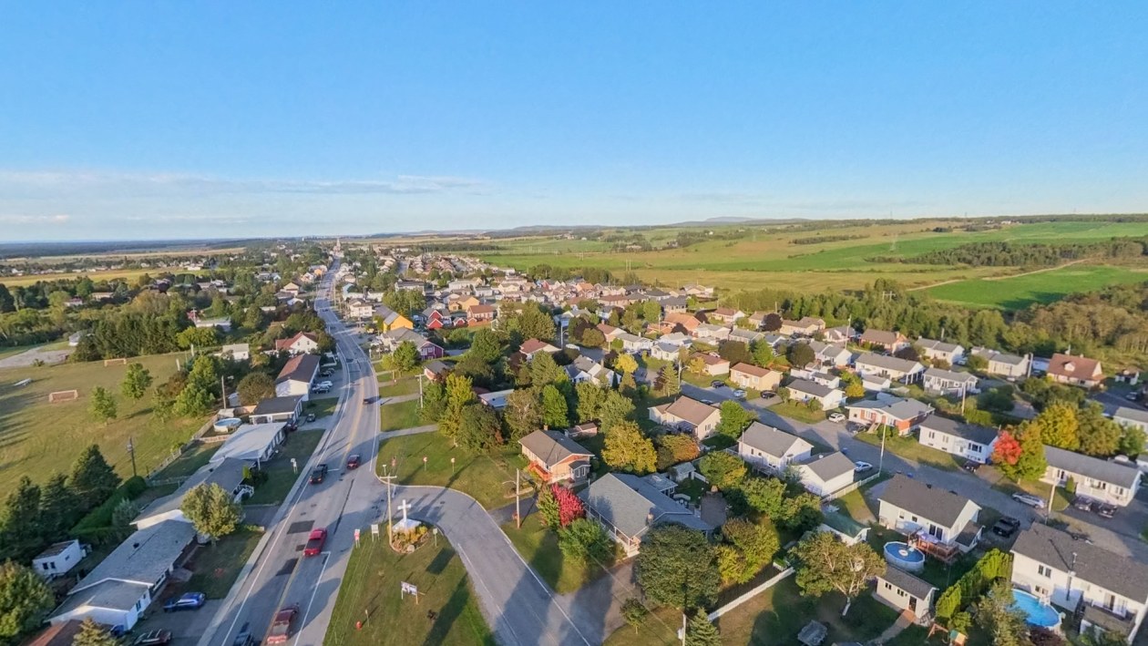 Photo aérienne — 15 Rue Ross, Saint-Anaclet-de-Lessard
