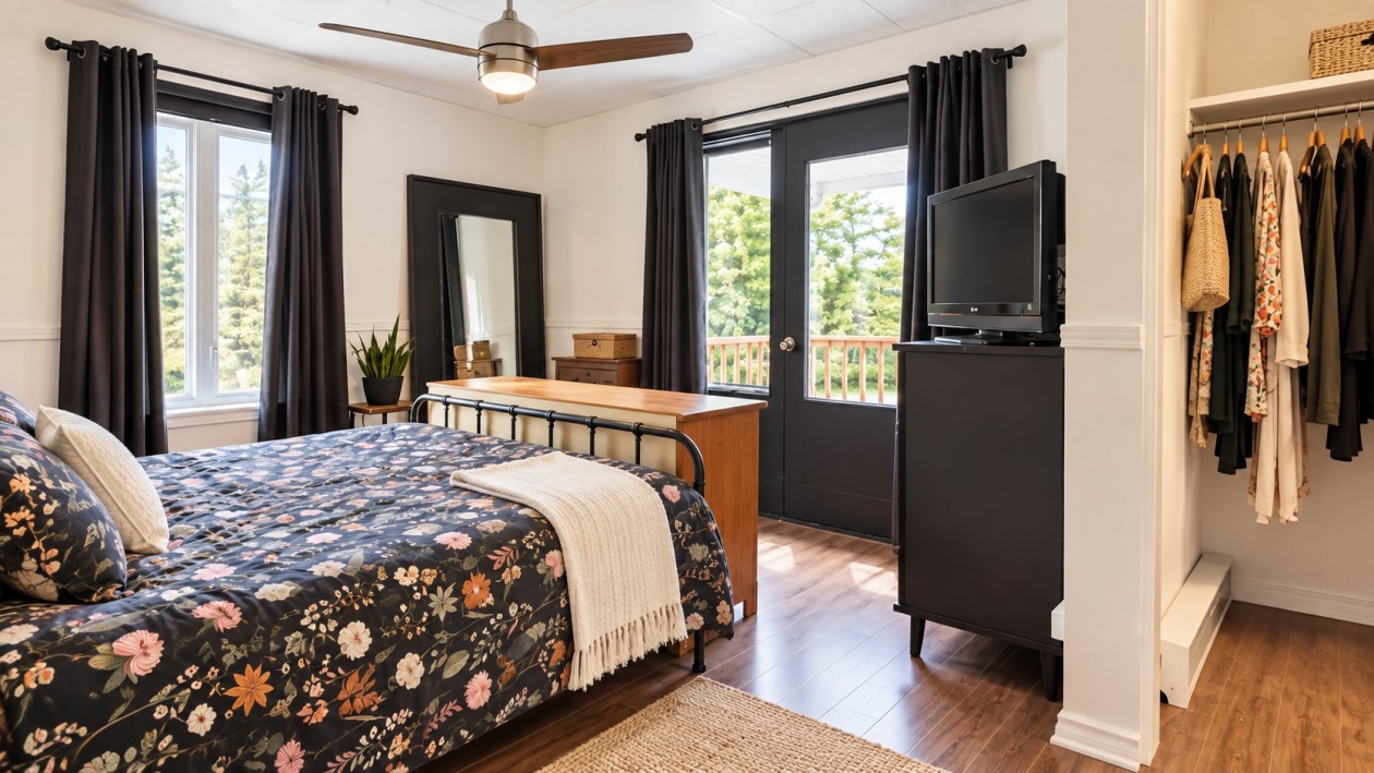 Chambre à coucher principale — 2758 - 2760 Rue Hocquart, Saguenay