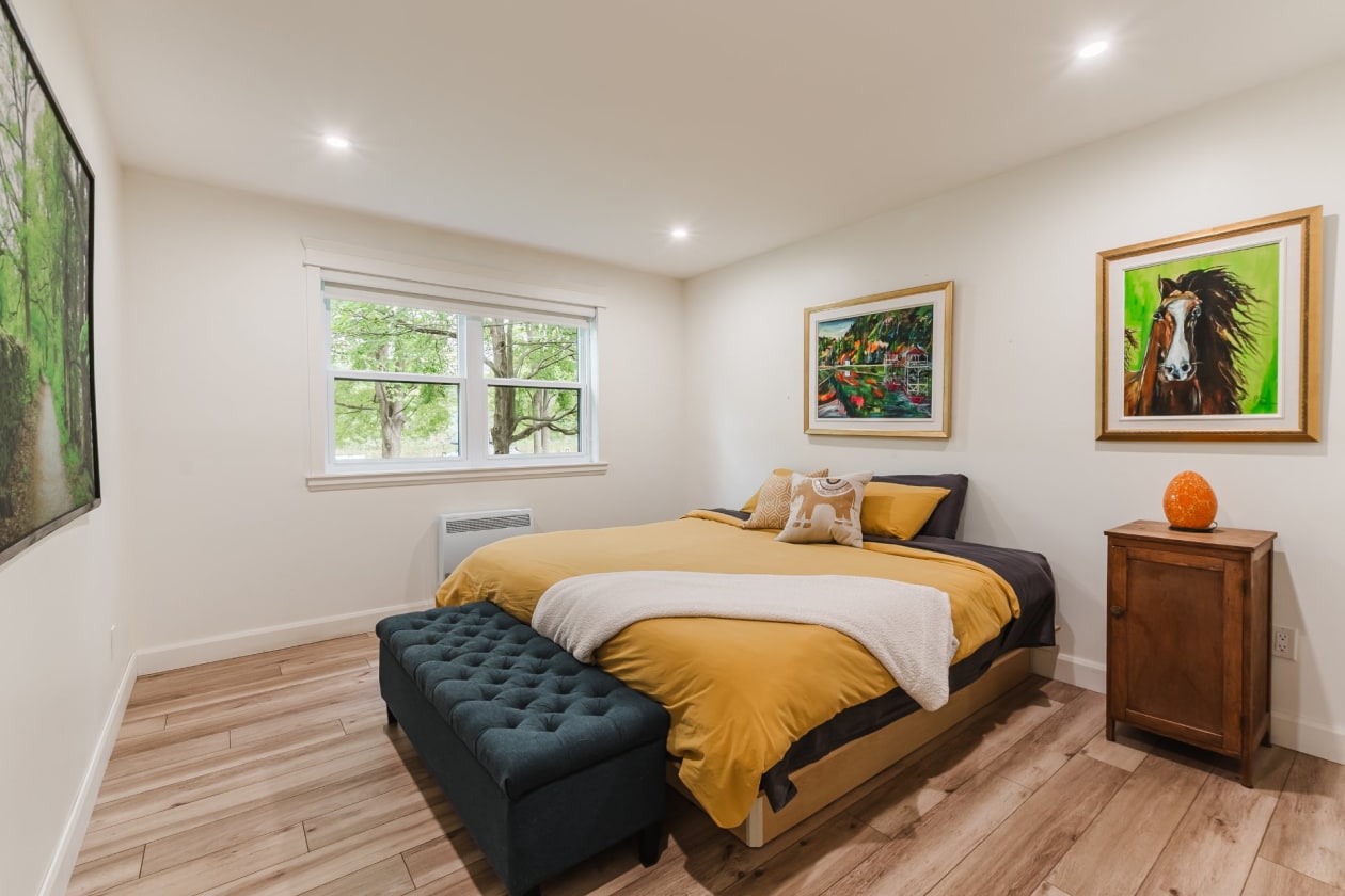 Chambre à coucher principale — 112 Rue des Tilleuls, Saint-Pie