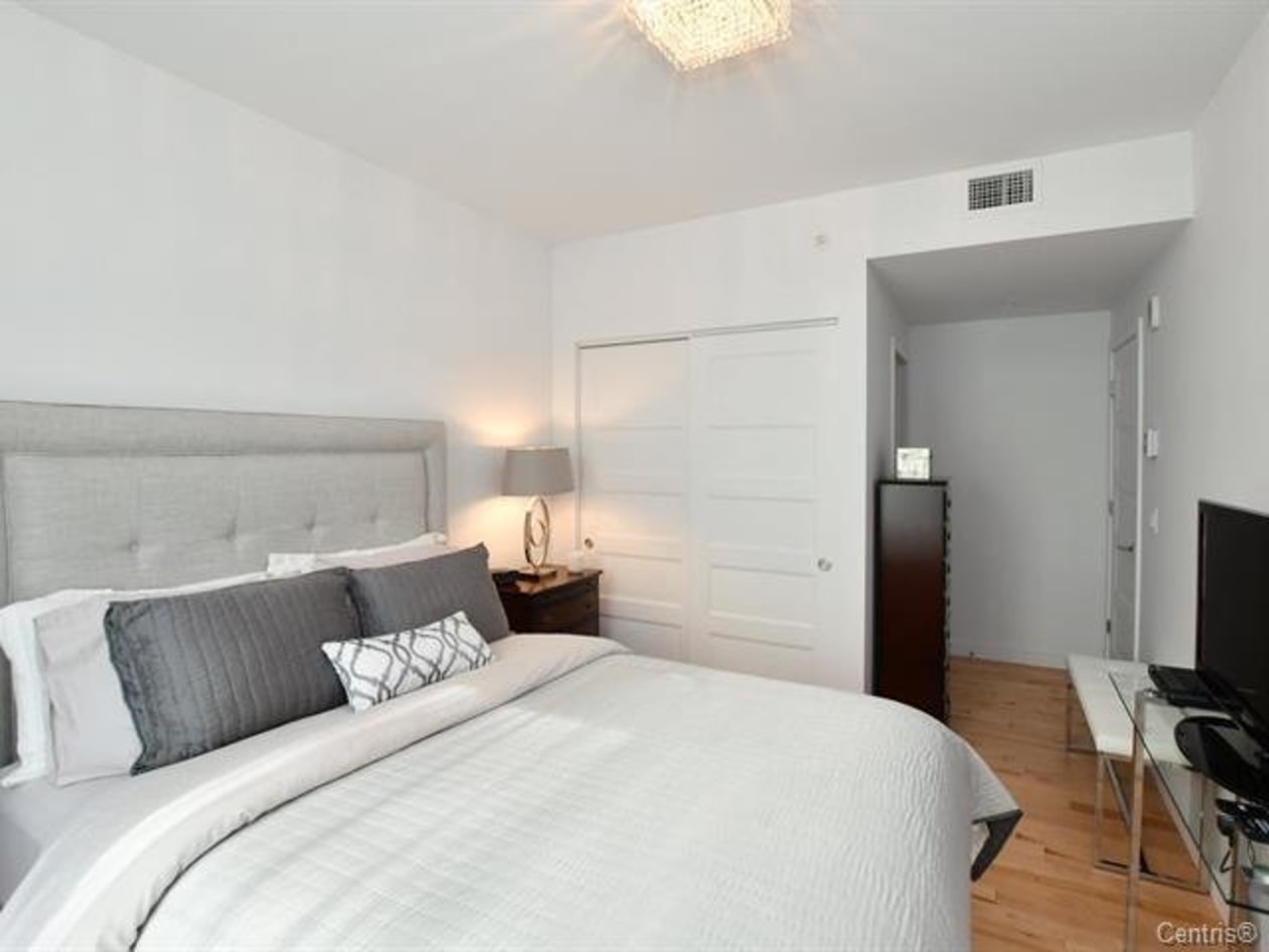 Chambre à coucher — 635 Rue St-Maurice, Montréal