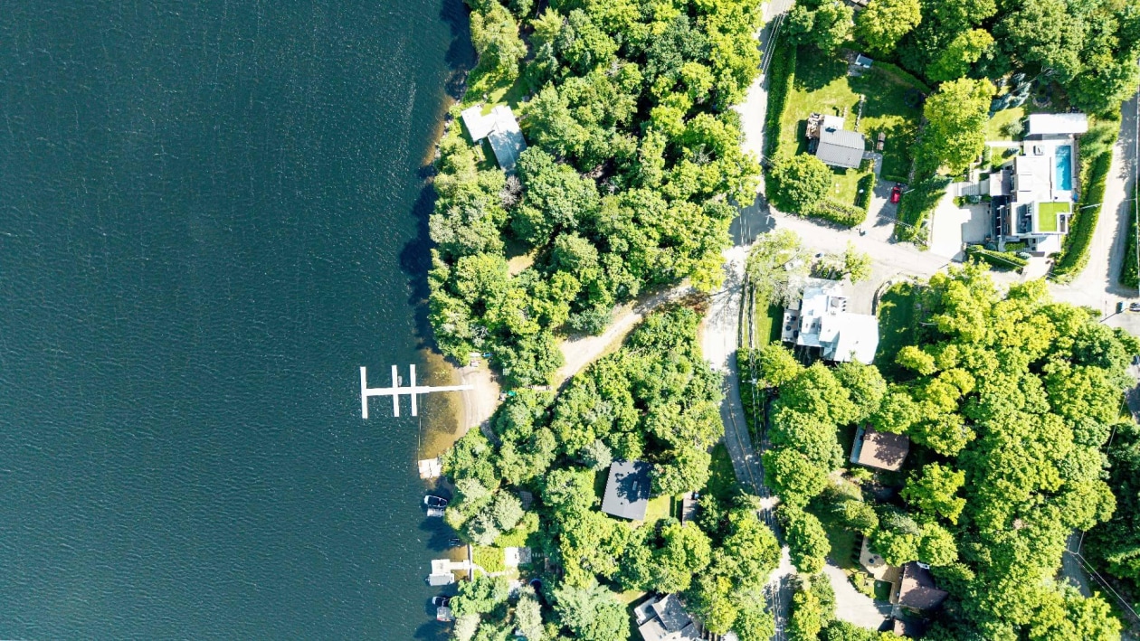 Photo aérienne — 310e Avenue, Saint-Hippolyte