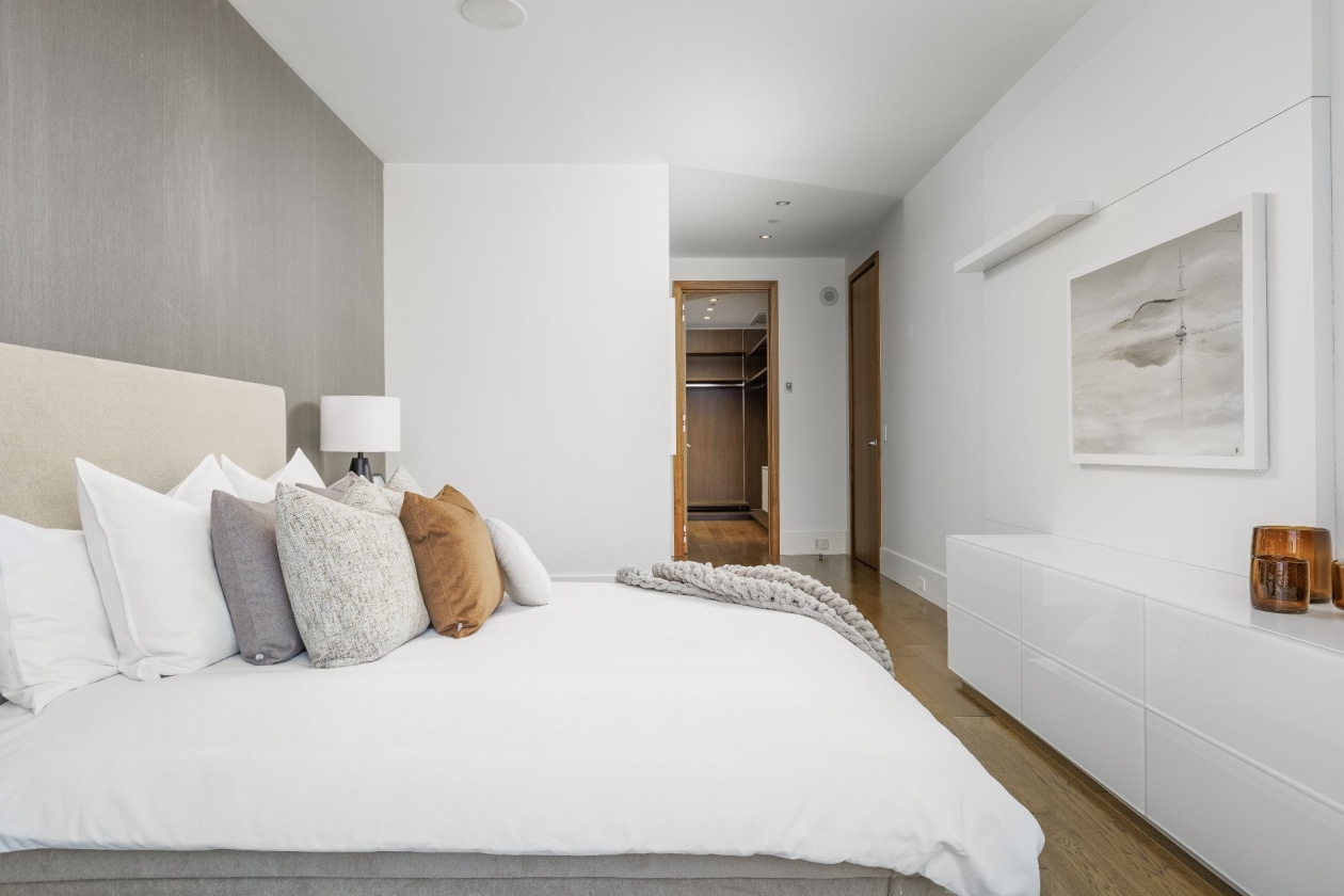 Chambre à coucher principale — 199 Rue de la Rotonde, Montréal