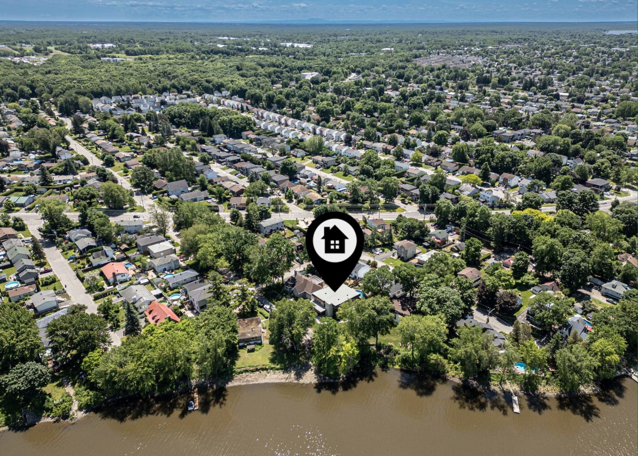 Photo aérienne — 1104 Rue Bellemare, Laval