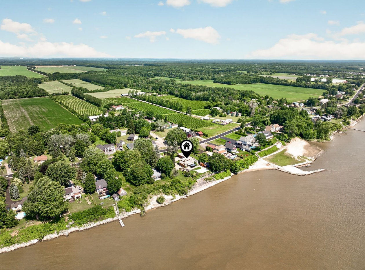 Photo aérienne — 360 Grande Côte O., Lanoraie