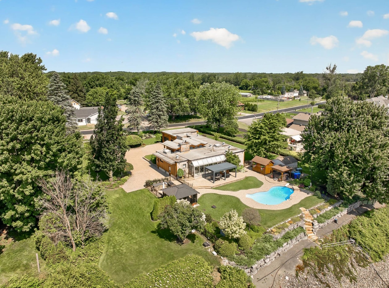 Photo aérienne — 360 Grande Côte O., Lanoraie