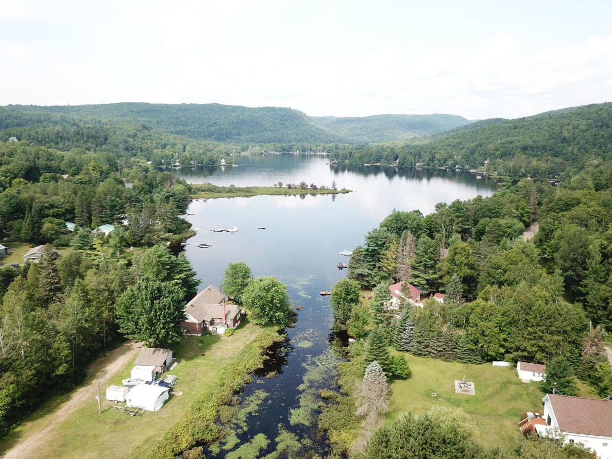 Vue d'ensemble — Ch. du Lac-Hénault N., Mandeville