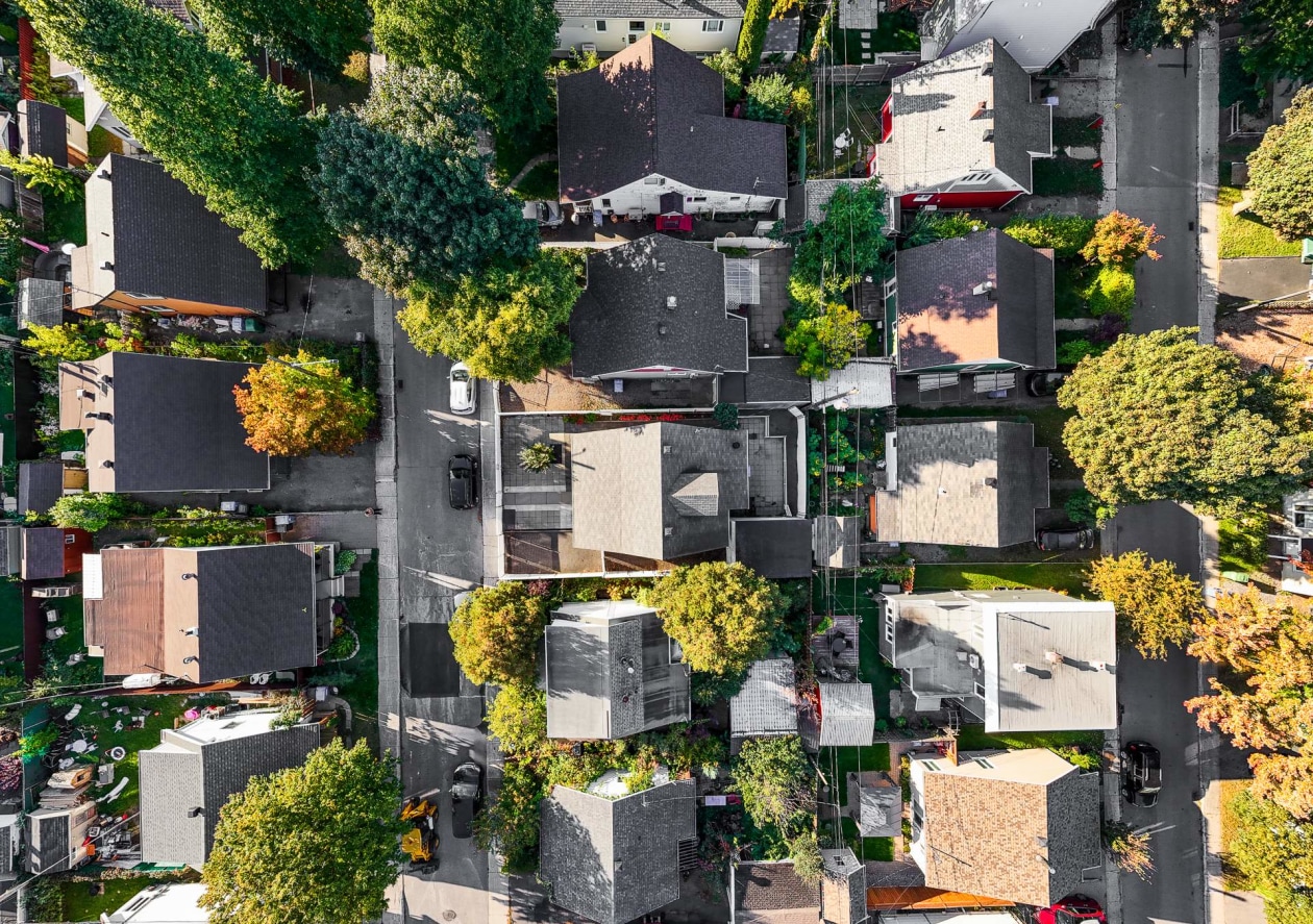 Photo aérienne — 133 Rue de la Marine, Québec