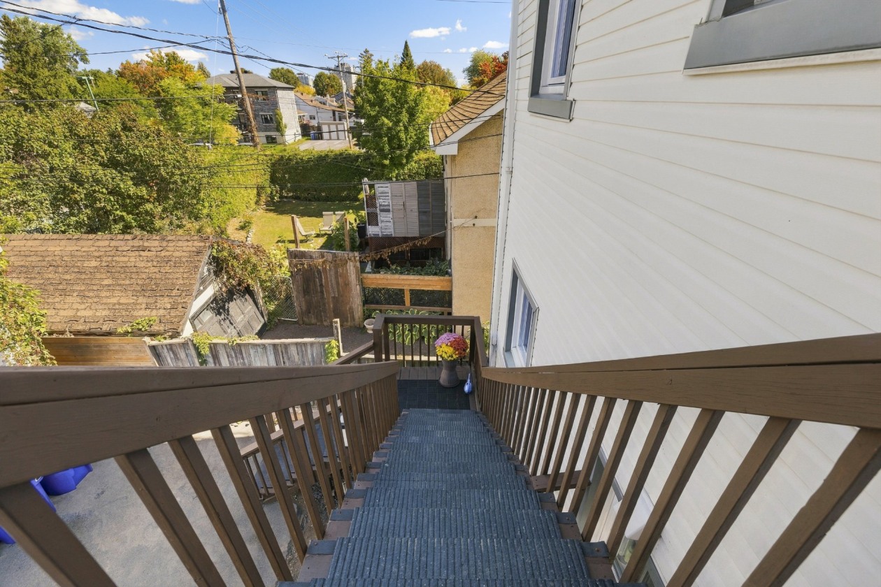 Escalier — 166 Rue Fontaine, Gatineau