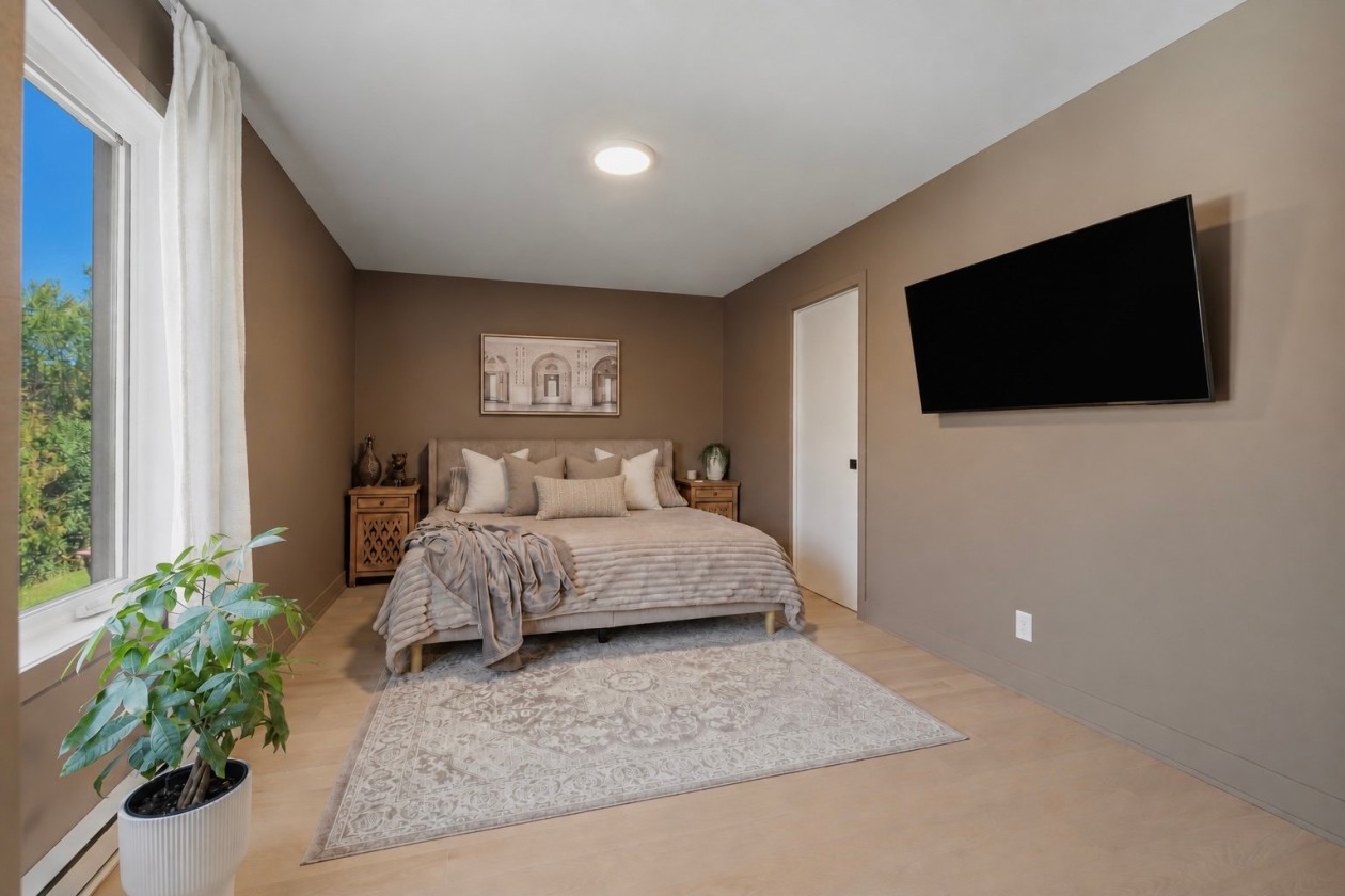 Chambre à coucher principale — 18 Rue Joseph-Albert-Morin, Saint-Jean-sur-Richelieu