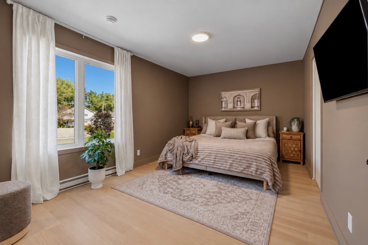 Chambre à coucher principale — 18 Rue Joseph-Albert-Morin, Saint-Jean-sur-Richelieu