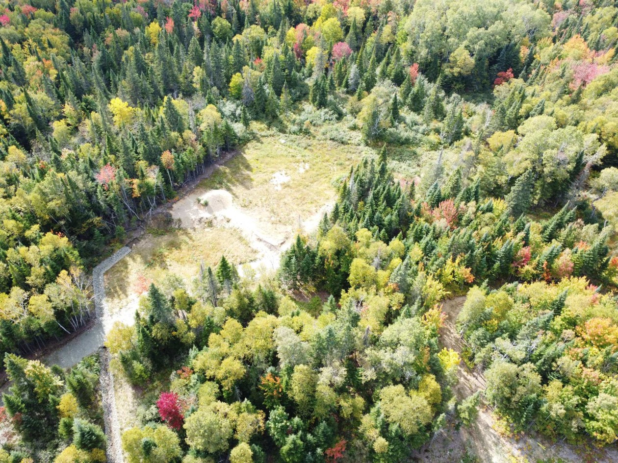 Photo aérienne — Ch. de la Martine, Petite-Rivière-Saint-François