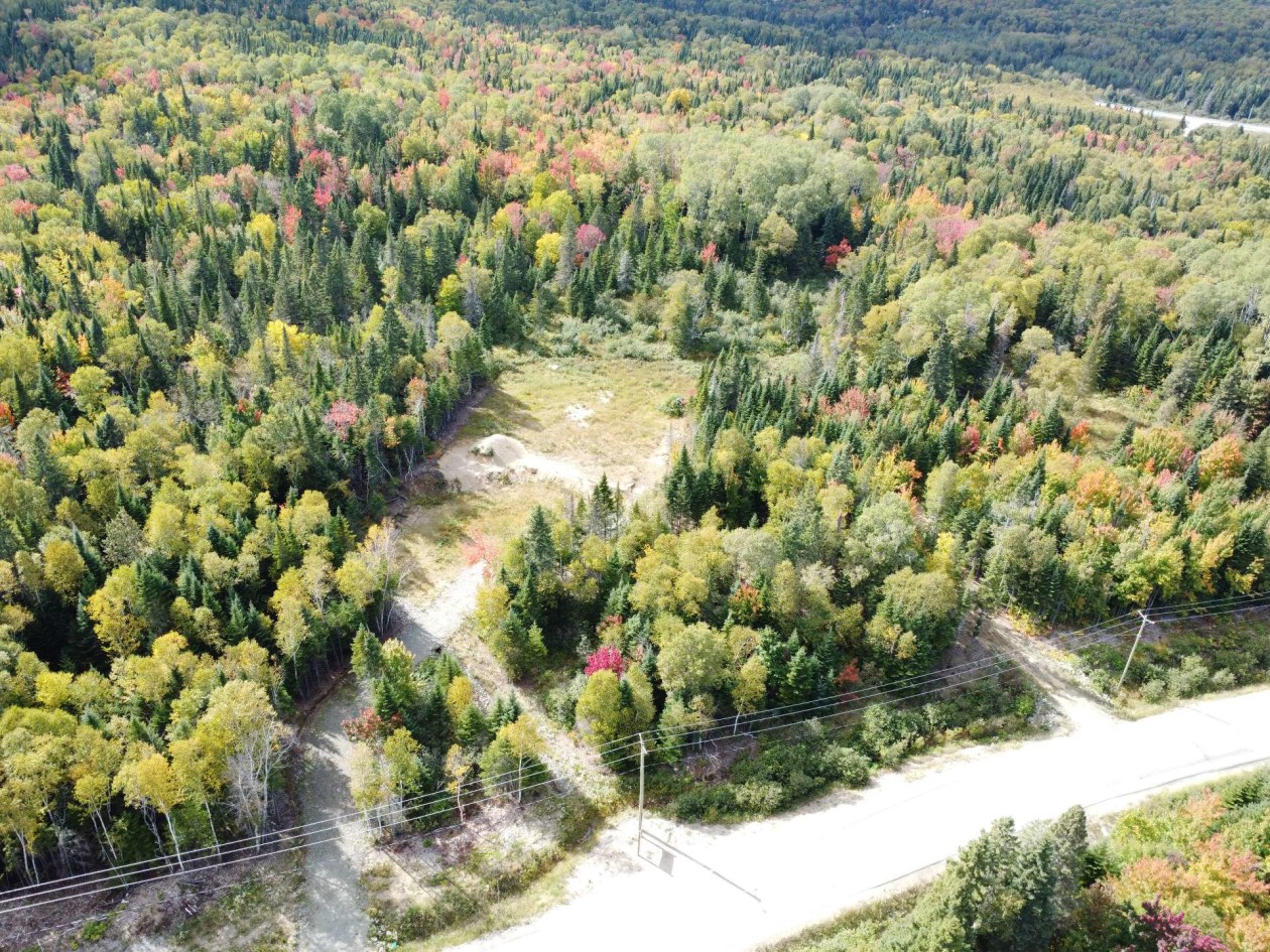 Photo aérienne — Ch. de la Martine, Petite-Rivière-Saint-François