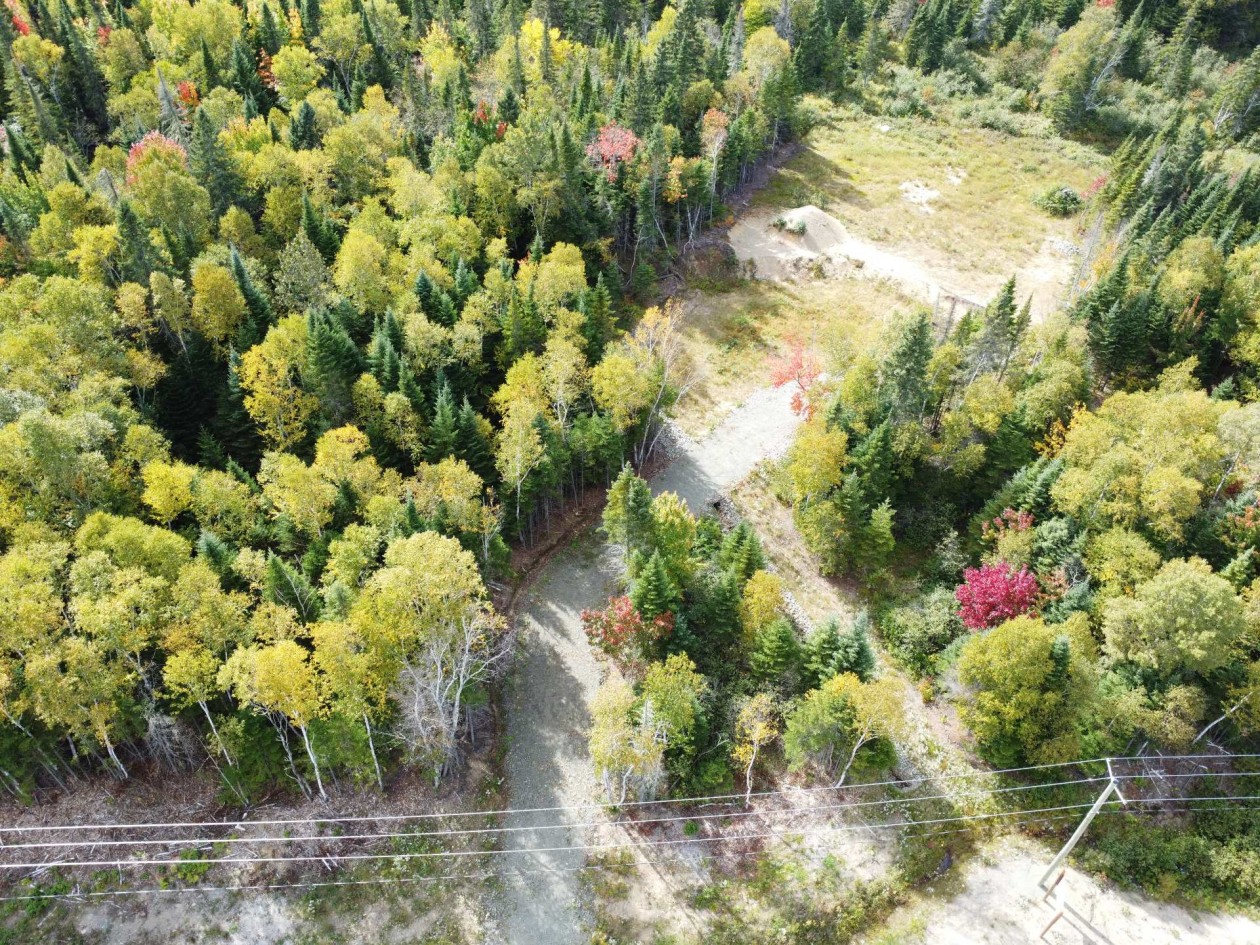Photo aérienne — Ch. de la Martine, Petite-Rivière-Saint-François