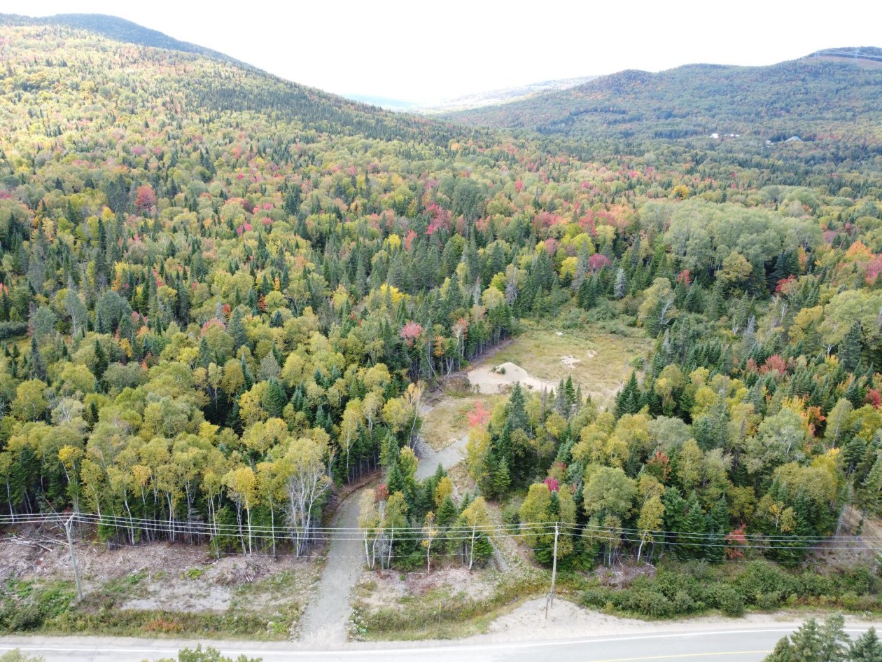 Photo aérienne — Ch. de la Martine, Petite-Rivière-Saint-François